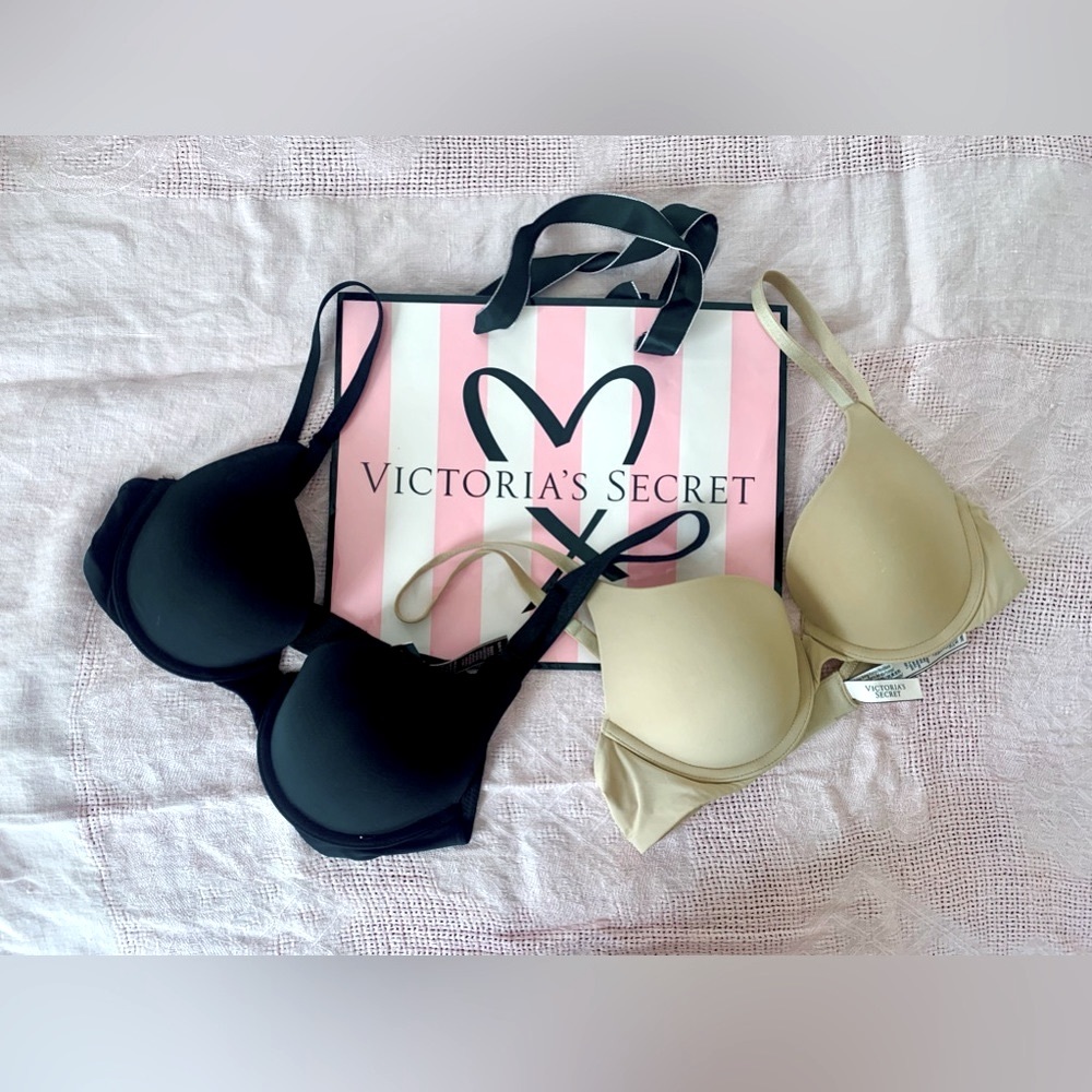 💖VICTORIA’S SECRET LOT of 2 Bras Both 32B